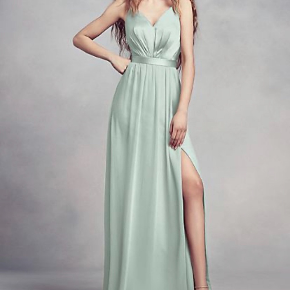 White by Vera Wang Charmeuse and Chiffon